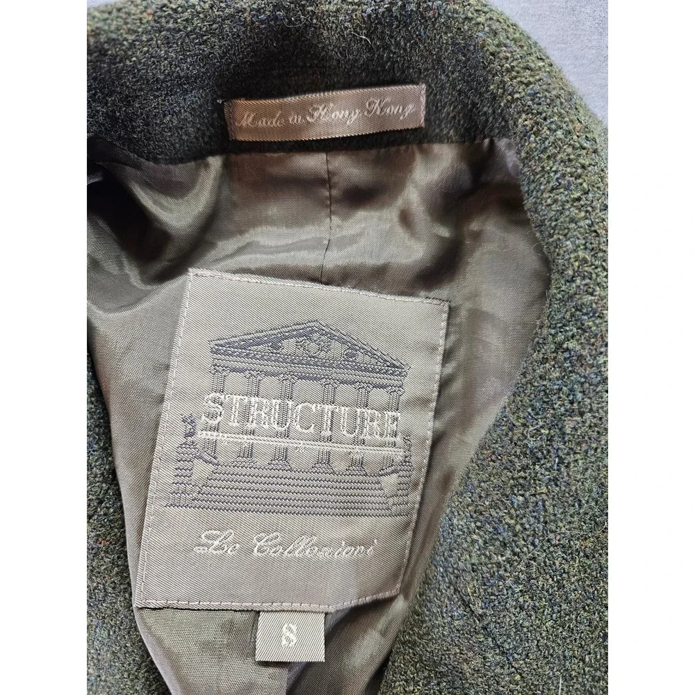 Structure Le Collezioni Mens Vintage Wool Blend Blazer Sport Coat (sku 146)